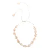 Boho Sea Shell Gargantilla Collar Mujeres Joyería Natural Charms Chocker Collares simples para niñas Joyería 2021 Gargantillas