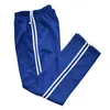 Pantaloni sportivi casual da uomo primavera estate Pantaloni da uomo di base Pantaloni da tuta sportivi a righe sottili traspiranti 210702