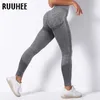 RUUHEE High Waist Seamless Leggings Push Up Sport Women Fitness Running Yoga Pants Workout Trousers Gym Tight Pants Women 210929
