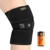 Élastique Genouillère Câble USB Chauffage Électrique Genouillère Wrap Thérapie Arthrite Douleur Soulager Genou Soutien Protecteur Brace Band Q0913