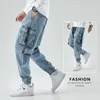 Pantaloni da uomo Mannen Cargo Broek Joggers Denim Baggy Harem Streetwear Outdoor Casual Mode Plus Size Jeans Hip Hop