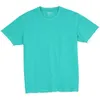 t-shirt estiva uomo moda falso doppio strato contrasto colore top casual 100% cotone tees traspirante SJ150069 210706