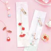 Bokmärke Fabiano Metal Paper Clip Decorative Clips Kawaii Flower Bookmarks Gift Office School Stationery Accessories