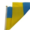 Ukrainian Flag 14cm*21cm Vertebral Size And Custom The Other National Flags Activity Banner