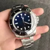 2 Farben Perfekte Armbanduhren NFactory V7 44mm 116660 D-Blau Schwarz Edelstahl Kratzfeste Keramik ETA 2836 Uhrwerk Mechanica266W