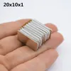 20pcs N52 Neodymium magnet with 3M glue small block super strong Permanent magnetic adhesive tape Bar Cuboid circle228F