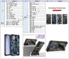 Casos de telefone de suporte de armadura de camuflagem para iPhone 14 Pro Max 13 12 Samsung S23 Ultra S22 A13 A33 A53 Moto G Stylus