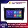 2din Android Car DVD CarPlay GPS Head Unit Player Bluetooth-radio för VW Volkswagen Polo 5 Sedan 2008-2020 Multimedia