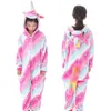 Kigurumi Children Pajamas Unicorn for Boys Girls Onesie Kids Animal Deer Child Pijamas Winter Sleepwear Panda Pyjamas 210729