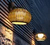 Simple Rattan Art Wall Lamp Woonkamer Slaapkamer Villa Corridor Trap Courtyard Lighting Modern Japans LED-licht