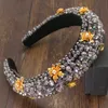 Volle Bunte Strass Kristall Stirnband Vintage Kopfschmuck Prom Party Hochzeit Damen Haar Ornament Neue Shinny haar zubehör X0625