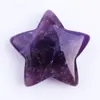 30mm natural Crystal Stone Star em forma de Colorfull Mascot Meditation Chakra Reiki Cura Gemstones Pedis Polido Presente Uso Coleção e Decoração Home