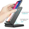 Doppelspulen 10W drahtloser Ladegerät Fast Qi Wireless Ladestand Pad für iPhone 11 PRO MAX XS Samsung Note 10 S10 S9 Alle QI-fähigen Smartphones