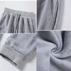 ركض Sweatpants الرجال النساء الخريف الشتاء مرونة الخصر فقدان عارضة السراويل البيضاء البيج الأحمر الأسود الهيب هوب رجل العرق السراويل الرجال