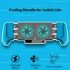 Game Controllers Joysticks Console Cooler Charging Grip Portable Practical Simplicity Pure Color for Switch Lite Controller Phil22