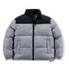 Mens Down Padded Jackets 패션 트렌드 겨울 긴 소매 지퍼 파카 코트 디자이너 남성 따뜻한 북쪽 두꺼운 오버 코트 커플 윈드 브레이커