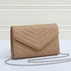 Women Luxurys Designers Bags 2023 ladies composite PU leather clutch shoulder Crossbody Bag female purse size 23*5*14