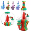 unique shape water smoking hookah glas oil rig bong pipe bubbler dab show room colorful rigs