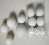 2.75 inch Wasserijproducten Wooldroger Ballen Herbruikbare natuurlijke stofverzachter Statische vermindering helpt droge kleding sneller # 64