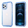 Transparent Cases Fashion Cover 3in1 Colorful PC Frames TPU With Airbags for iPhone13 12 pro max 11 XR XS 8 SamsungS21 PLUS Ultra A11 A31 A01 A12 A32 A51 A71 A52 Shscase