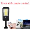 3000mAh IPX65 Waterdichte Solars Lights PIR Motion Sensor Tuin Muur Outdoor Indoor Solar Street Lamp Smart afstandsbediening Lampen