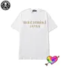 Gele Mastermind World T-shirt Mannen Vrouwen Hoge Kwaliteit Terug Schedels Gedrukt Mastermind Tee MMJ Tops Korte Mouw