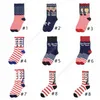 2024 Trump Socks President MAGA Trump Letter Stockings Striped Stars US Flag Sports Socks MAGA Sock Party Favor DHP53