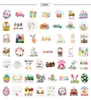 50pcs/set poster Small waterproof Skateboard stickers Easter eggs Graffiti For notebook laptop bottle Helmet Car sticker PVC Guitar Decals