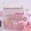 Storage Bags Lovely Pink Wall Mounted Wardrobe Organizer Sundries Bag Girls Jewelry Hanging Pouch Hang Cosmetics Toys