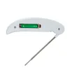 Digitale opvouwbare thermometer Voedsel BBQ Temperatuurinstrumenten Vleesoven Oven Vouwen Keukenthermometer voor Koken Water Olie Grill Tools