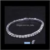 Wedding Bracelets 10Pcs 110 Rows Rhinestone Austria Cz Crystal Bride Stretchy Bangle Wristband Jewelry Bracelet