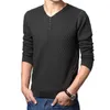 M-4XL Winter Henley Hals Trui Heren Kasjmier Pullover Kerst Trui Heren Gebreide truien Trek Homme Jersey Hombre 2111006