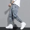 Мужские джинсы уличная одежда хип -хоп брюки эластичные харун -бегуны осенью и весенней мужчинами 5xl