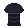 2022SS summer pure cotton short-sleeved shirts for men for casual contrasting European and American sports plus size stitching T-shirts S-5XL