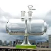 Capsule Unieke Design Bong Infinity Waterval Glas Hookahs Inverteerbare Gravity 14mm Vrouwelijke Joint Water Bongs Pijp Hookah DAB Wax Olierouts met Kom