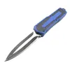 9 modeli SCA Blue Handle Straight State Blade Nóż Dual Action Fishing EDC Kieszonkowe Noże Taktyczne Noże Taktyczne Noże