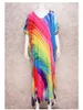 Print Long Beach Dress Coverups for Women Pareo de Plage Swimsuit Cover up Sarongs Swimwear Kaftan Q1215 210420