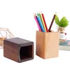 Solid Wood Pen Holder Drawer Organizers Fashion Desktop Decoration Simple Office Supplies Storage Box Graduation Gift Wooden Photo Frame