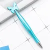 Criativo bonito destaque estrela borboleta forma plástica caneta esferográfica gel spinning caneta escrevendo suprimentos