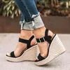 Sandals Summer Platform 2021 Fashion Women Strap Sandal Wedges Shoes Casual Woman Peep Toe Espadrille Femme Dropship6180280