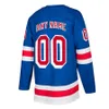 2022 Reverse Retro Hockeyshirts Tarasenko Trouba Patrick Kane Lafreniere Kakko Shesterkin Artemi Panarin Kreider Zibanejad Adam Fox Lundqvist Gretzky Messier