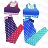 Flowers Letter Tracksuits Yoga Outfits Sexy Sleeveless Womens Tanks Tracksuits Vintage Printed Two Piece Pants Fitness Jogging Sui345U