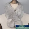 Nouveau printemps hiver femmes véritable écharpe en fourrure naturelle chaud dame foulard en fourrure 100% véritable fourrure moufle prix usine conception experte qualité dernier style statut d'origine