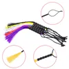 NXY SEX TOY TOY TOY Y Кнул резиновый Кнут SM BDSM PU кожаный фетиш шлепок бондаж Flogger игры Flirt игрушки для пар 1227