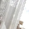 Curtain & Drapes Modern Luxury Tulle Curtains Living Room Bedroom Kitchen Decoration Bay Window Embroidery Flowers Finished