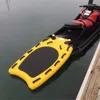 180x90x15 cm özelleştirilmiş Ticari Kaliteli renkli Jetski Kurulu Şişme Jet Ski Kızak Sörf Kurtarma Uçan Slayt satılık