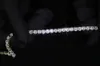14K plaqué or hip-hop maïs femme femme bracelet de tennis zircon-microcasé 3mm 4mm 5mm bracelets 7ich 8inch longueur whosales