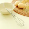 Kitchen Egg Whisk Tools Stainless Steel Handle Cream Milk Eggs Stirrer Mini Beater Tool Kitchens Baking Stirring Supplies BH5506 WLY