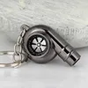 10 pçs / lote REAL WHISTLE Som Turbo Keychain Manga Rolamento Modelo Turbina Turbina Turbando Chaveiro Chaveiro Keyfob Keyring