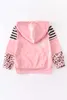 Girlymax Baby Girls Children Clothes Mommy Me Long Sleeve Mama Mini Rainbow Leopard Stripe Hoodie Top Boutique Kids Clothing 21086297008